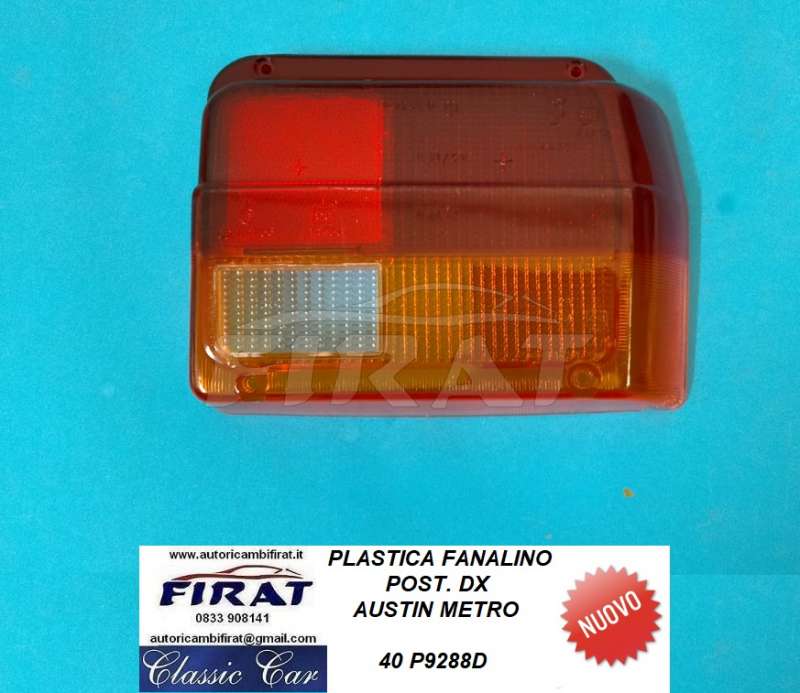 PLASTICA FANALINO AUSTIN METRO POST.DX (P9288D)
